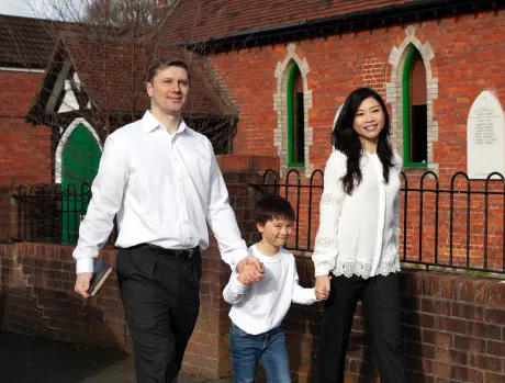 寻求安全的家庭